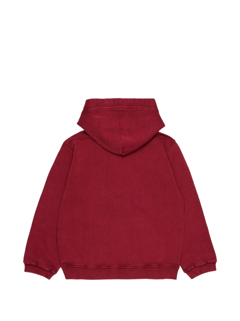 Diesel Kids Hoodie met logoprint Rood