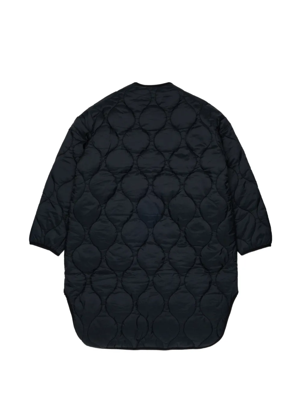 Diesel Kids Gewatteerd jack met geborduurd logo Zwart
