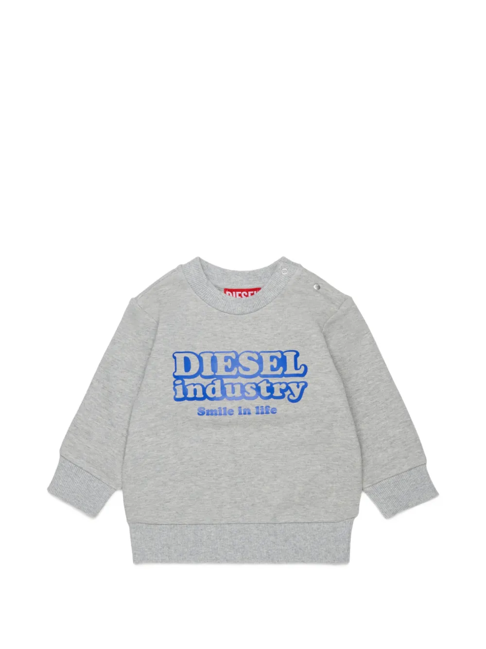 Diesel Kids Maglione con logo - Grigio