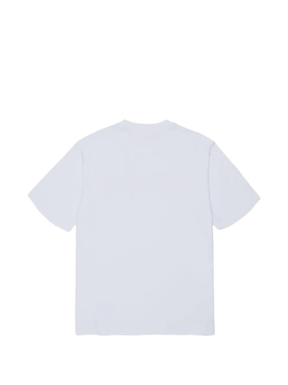 Diesel Kids T-shirt met logopatch en korte mouwen Wit