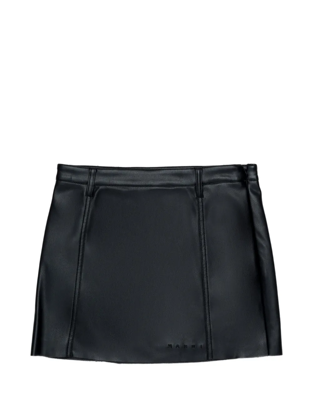Marni Kids Gonna con logo goffrato - Nero
