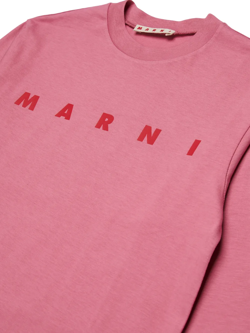 Marni Kids T-shirt met lange mouwen Roze