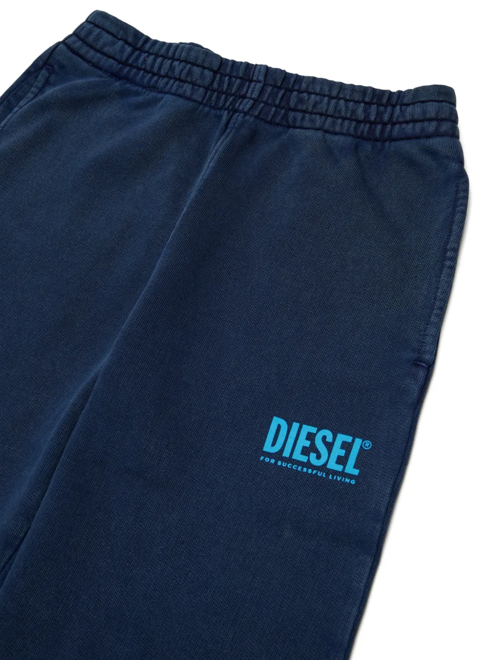 Diesel Kids Trainingsbroek met logoprint Blauw