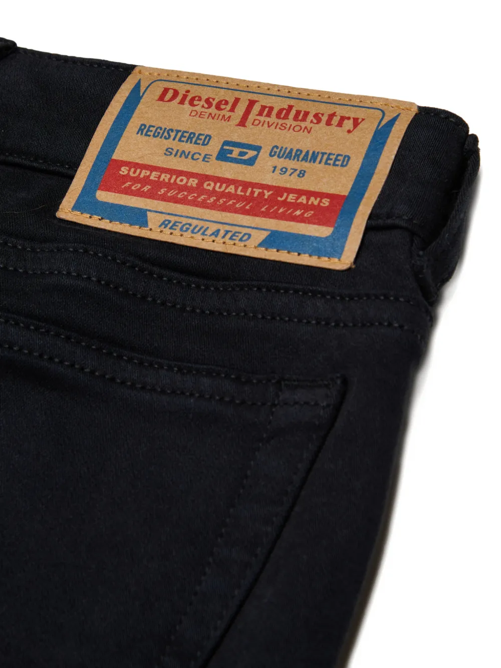 Diesel Kids D-Arry bootcut jeans Zwart