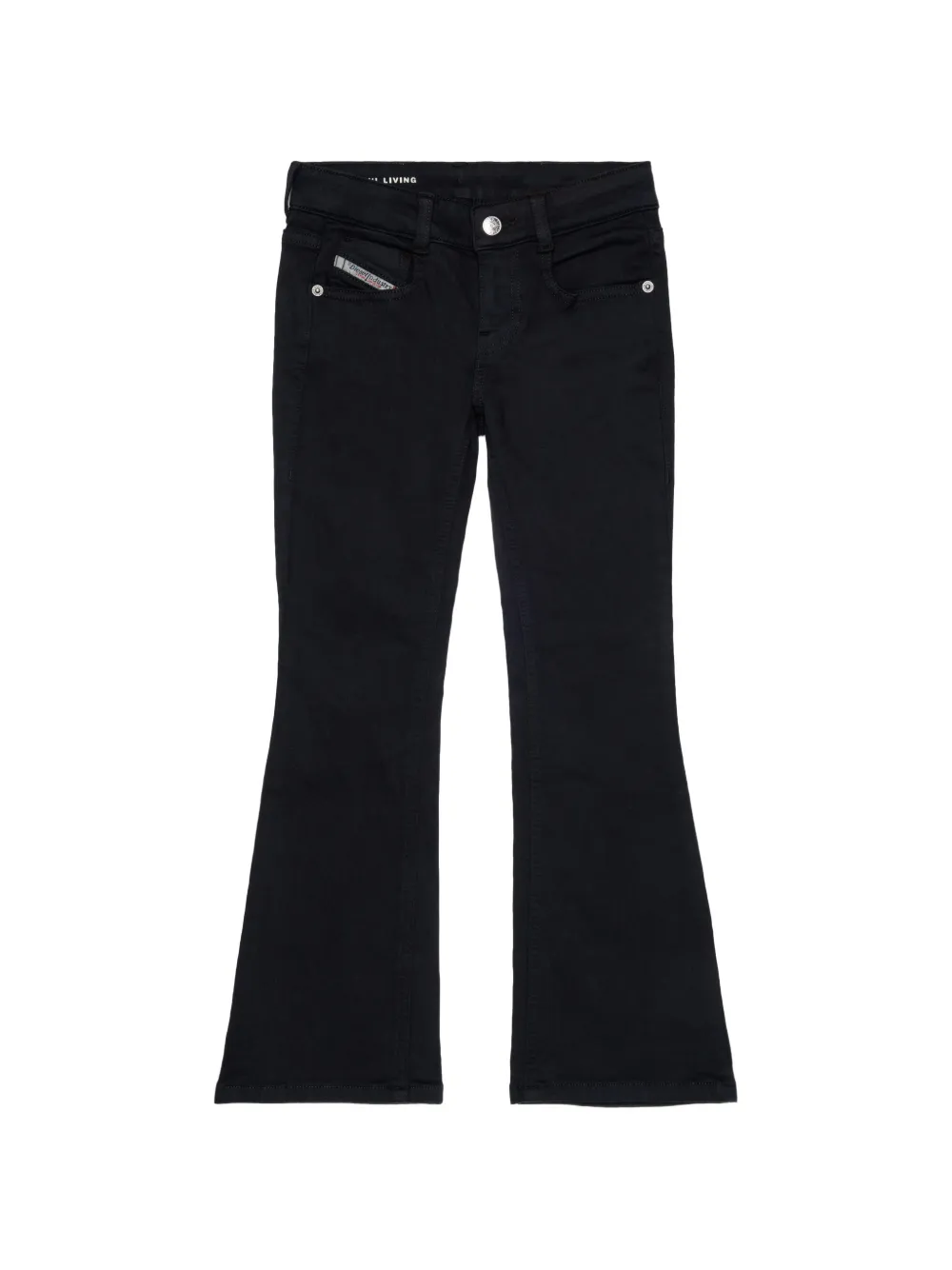 Diesel Kids Jeans svasati D-Arry - Nero