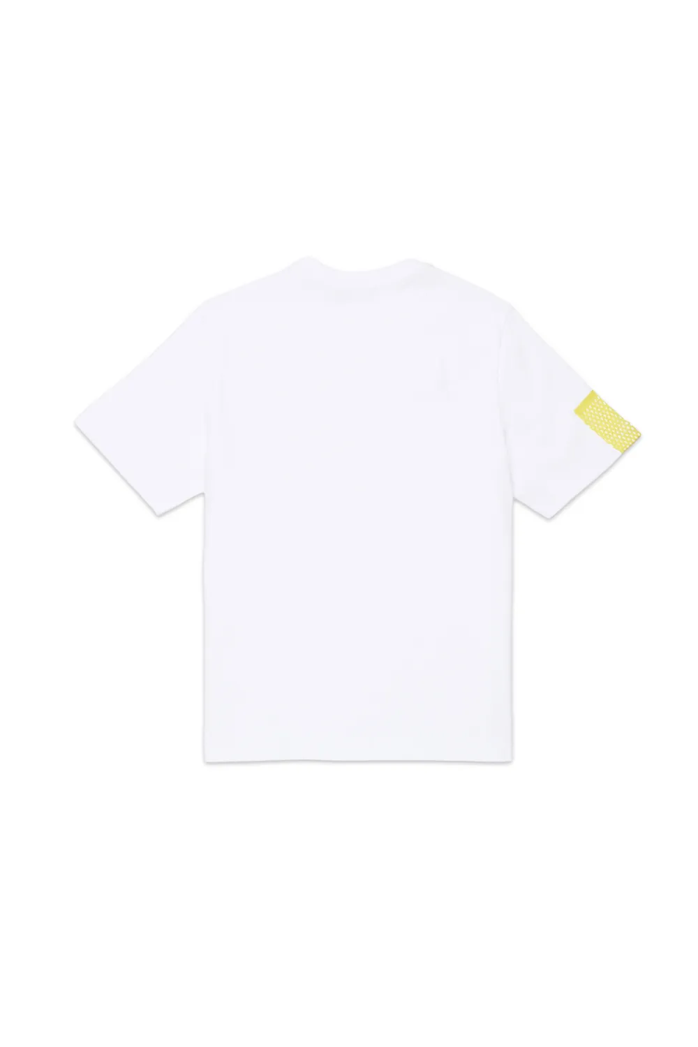 DSQUARED2 KIDS T-shirt met mesh detail en logoprint Wit