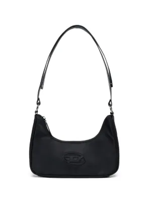 Diesel Kids logo-patch Shoulder Bag | Black | FARFETCH