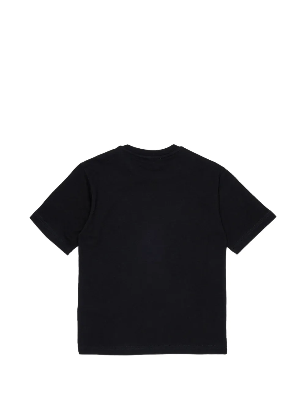 Diesel Kids T-shirt met grafische print Zwart