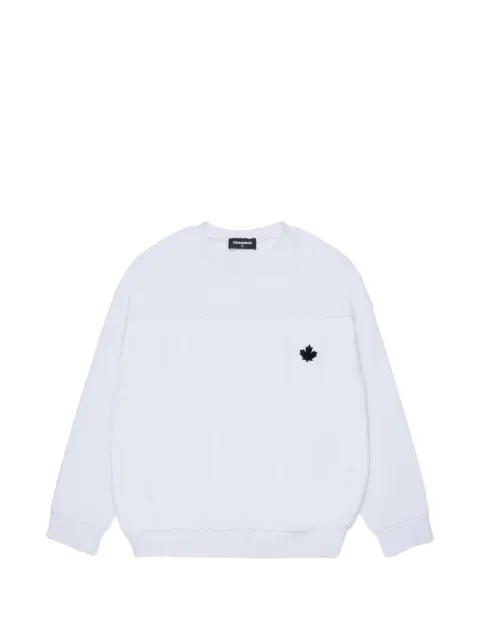 DSQUARED2 KIDS sweat à logo brodé