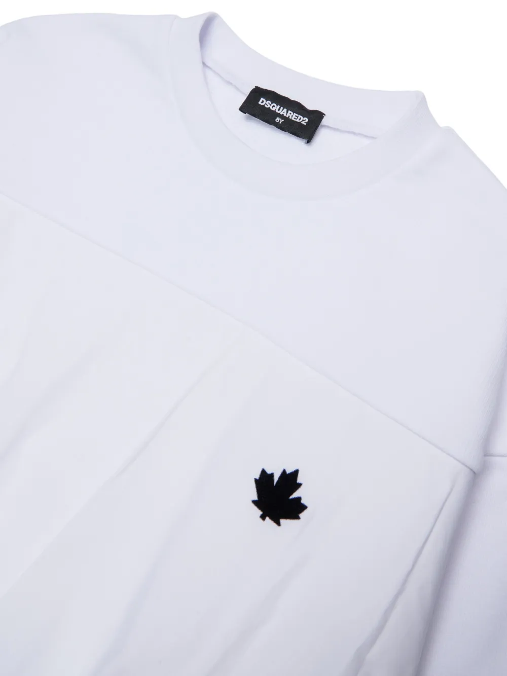 DSQUARED2 KIDS Sweater met geborduurd logo Wit