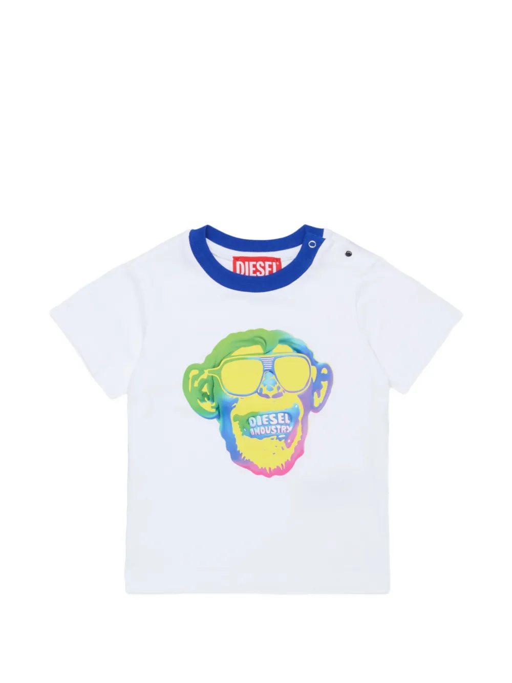 Diesel Kids T-shirt con stampa grafica - Bianco
