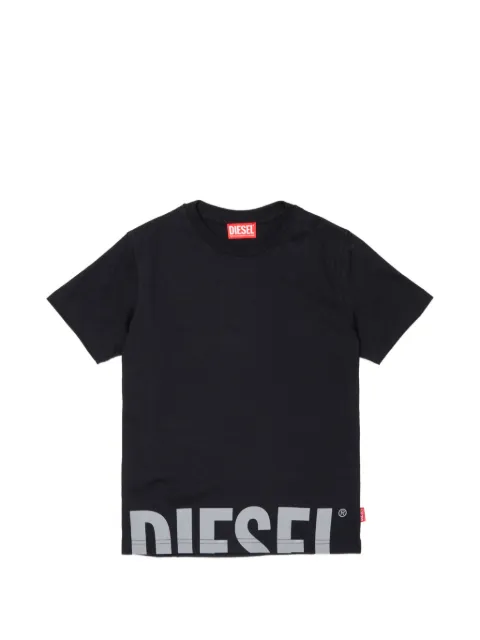 Diesel Kids logo-print cotton T-shirt