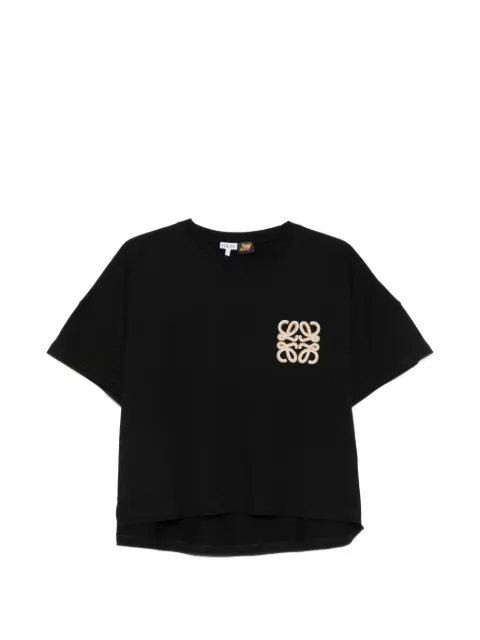 LOEWE X 파울라 이비자 애너그램 자수 티셔츠