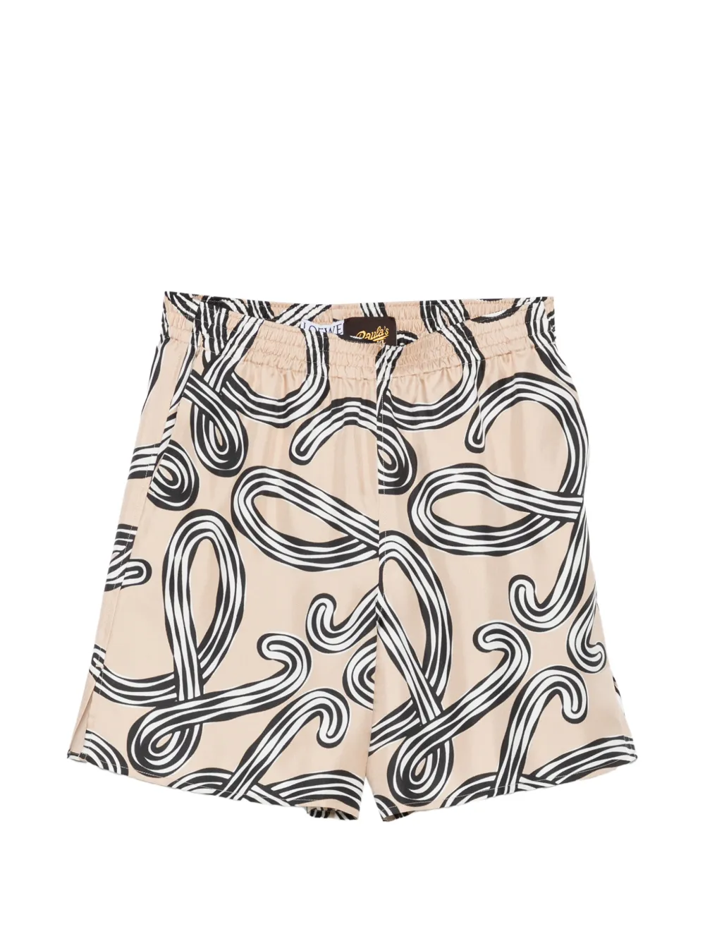 LOEWE x Paula's Ibiza elastic-waistband shorts - Neutrals