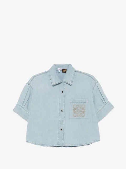 LOEWE camisa con Anagrama bordado en colaboración con Paula's Ibiza