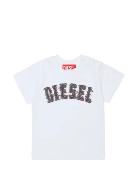 Diesel Kids camiseta con logo estampado