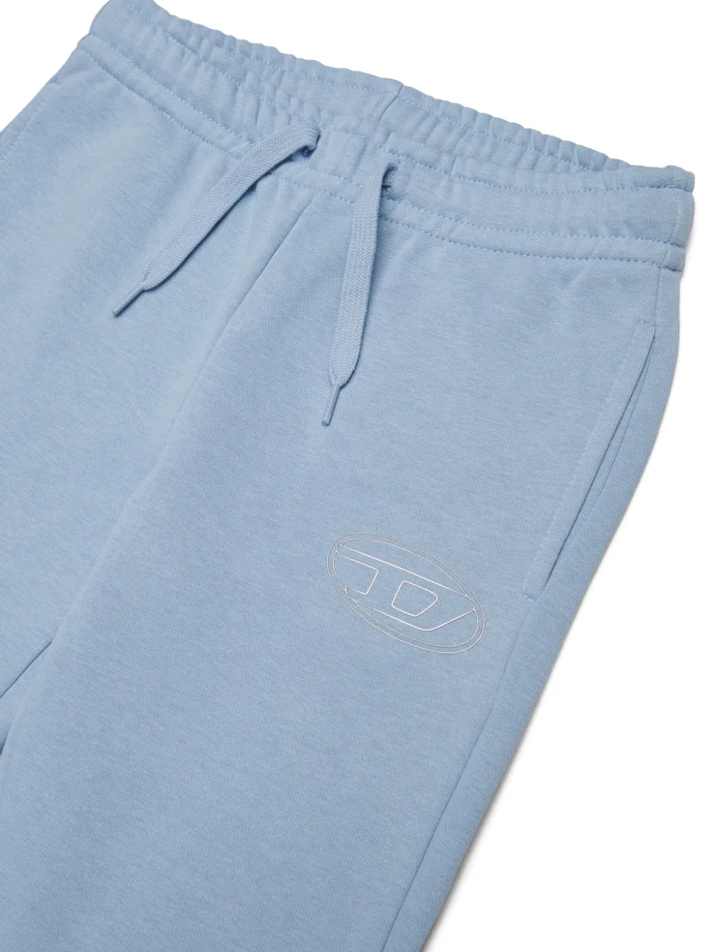 Diesel Kids Oval D flared trainingsbroek Blauw