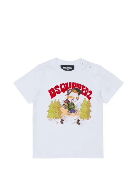 DSQUARED2 KIDS cartoon-graphic T-shirt
