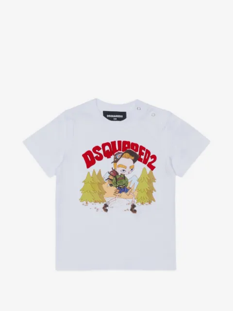 DSQUARED2 KIDS cartoon-graphic T-shirt