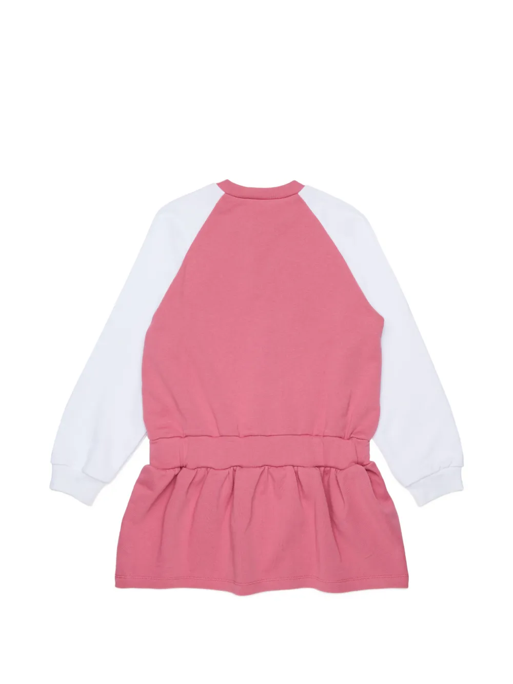 Marni Kids Jurk met raglan mouwen en logoprint Roze