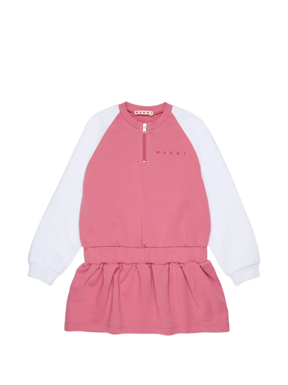 Marni Kids Kleid mit Raglanärmeln - Rosa
