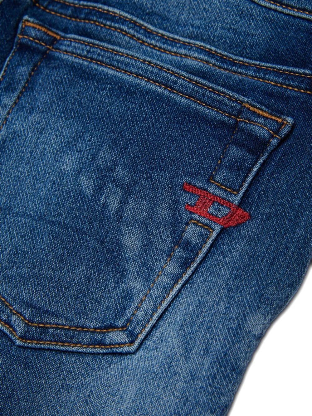 Diesel Kids JoggJeans skinny jeans Blauw