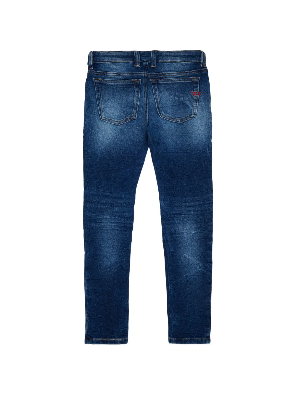 Diesel Kids JoggJeans skinny jeans Blauw