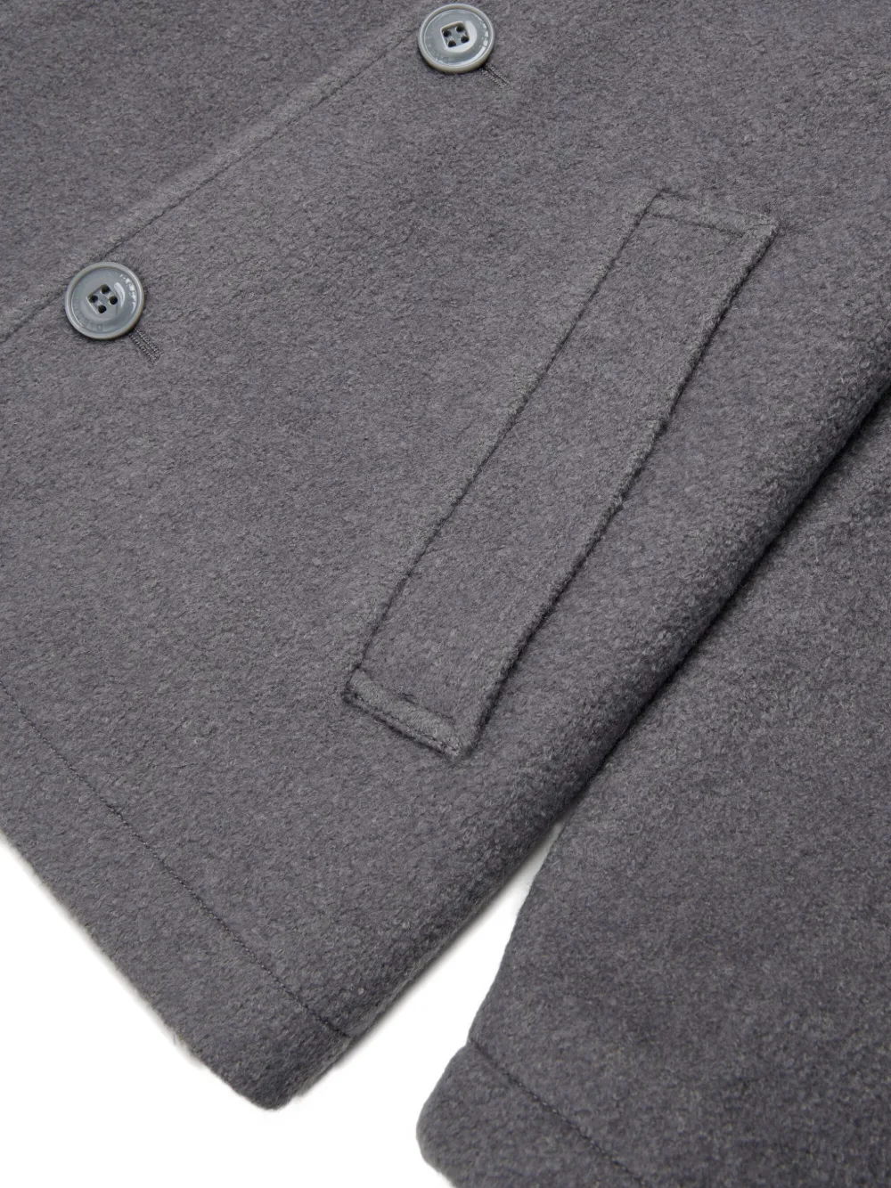 Diesel Kids Jas met logopatch Grijs