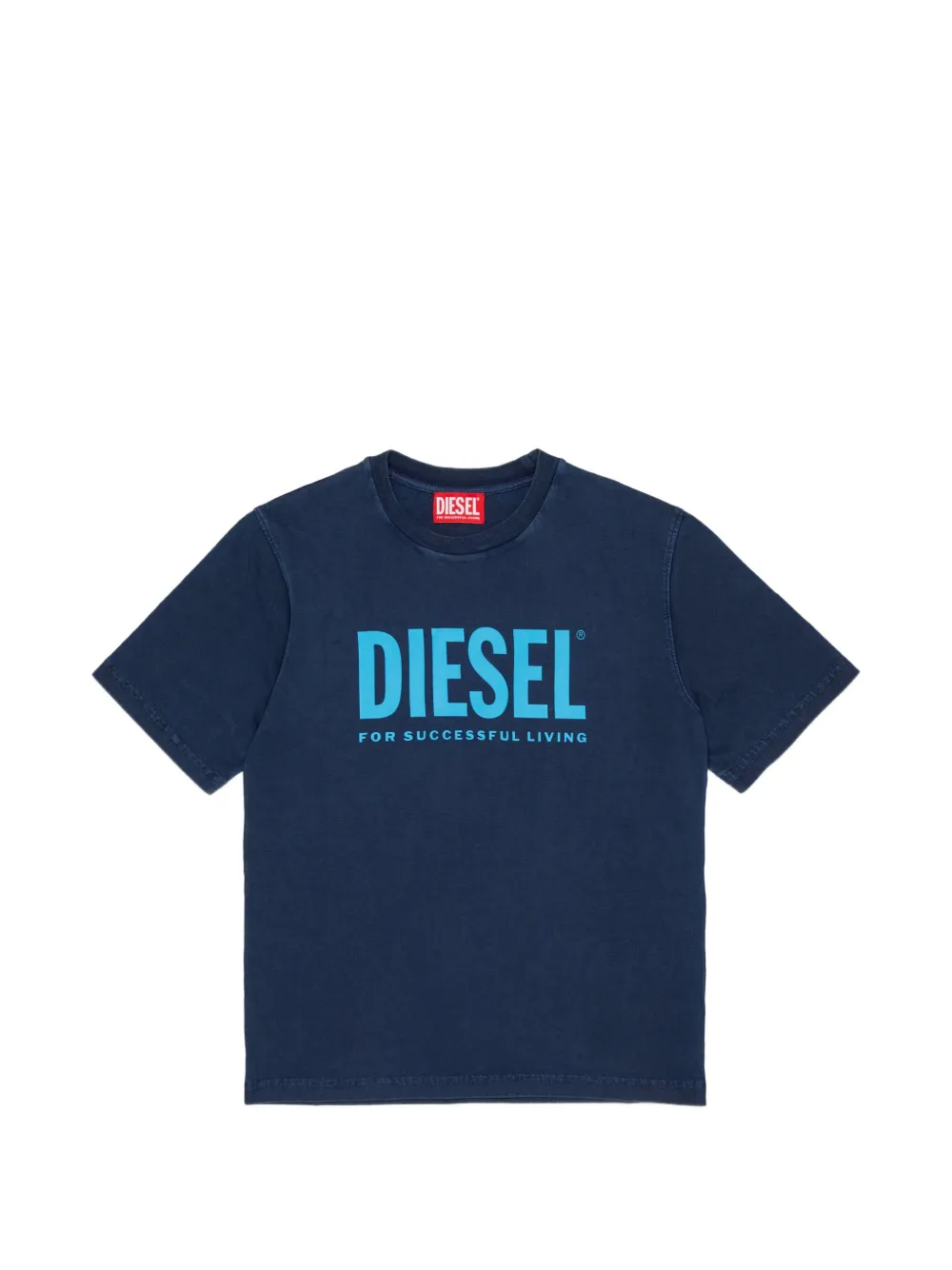Diesel Kids T-shirt con logo - Blu
