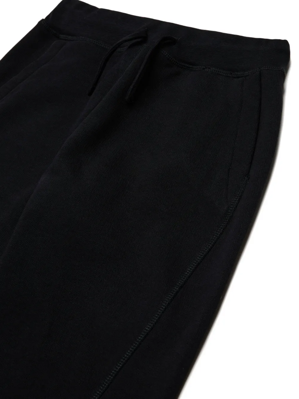 DSQUARED2 KIDS Trainingsbroek met logoprint en trekkoord Zwart