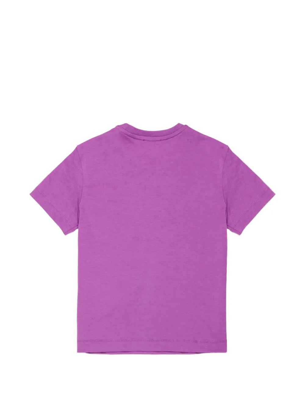 Diesel Kids T-shirt met logoprint Paars