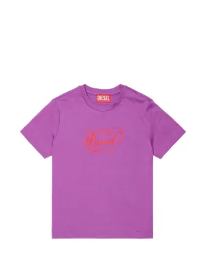 Diesel Kids Tixan Tシャツ | ピンク | FARFETCH JP
