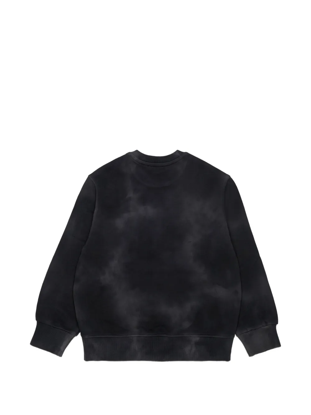 Diesel Kids Trui verfraaid met stras en print Zwart