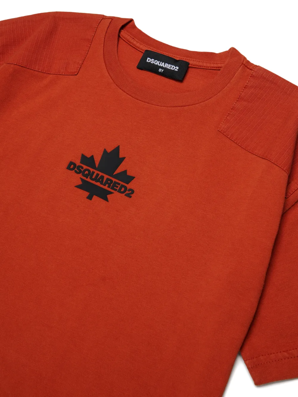 DSQUARED2 KIDS T-shirt met logoprint Oranje