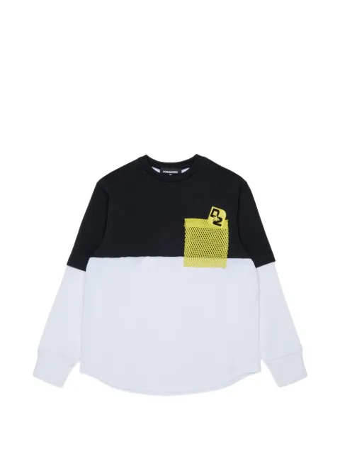 DSQUARED2 KIDS sudadera con logo estampado