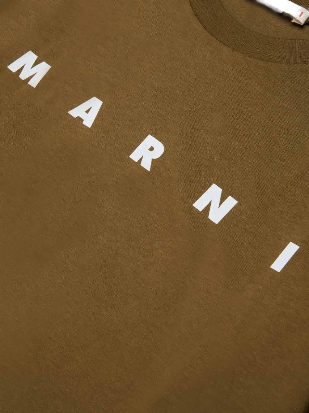 Marni Kids T-shirt met lange mouwen Bruin