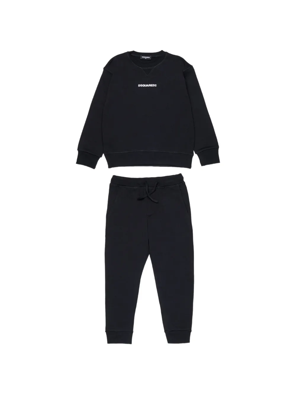 DSQUARED2 KIDS logo-print tracksuit - Nero