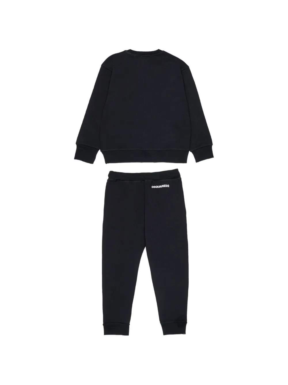 DSQUARED2 KIDS Trainingspak met logoprint Zwart