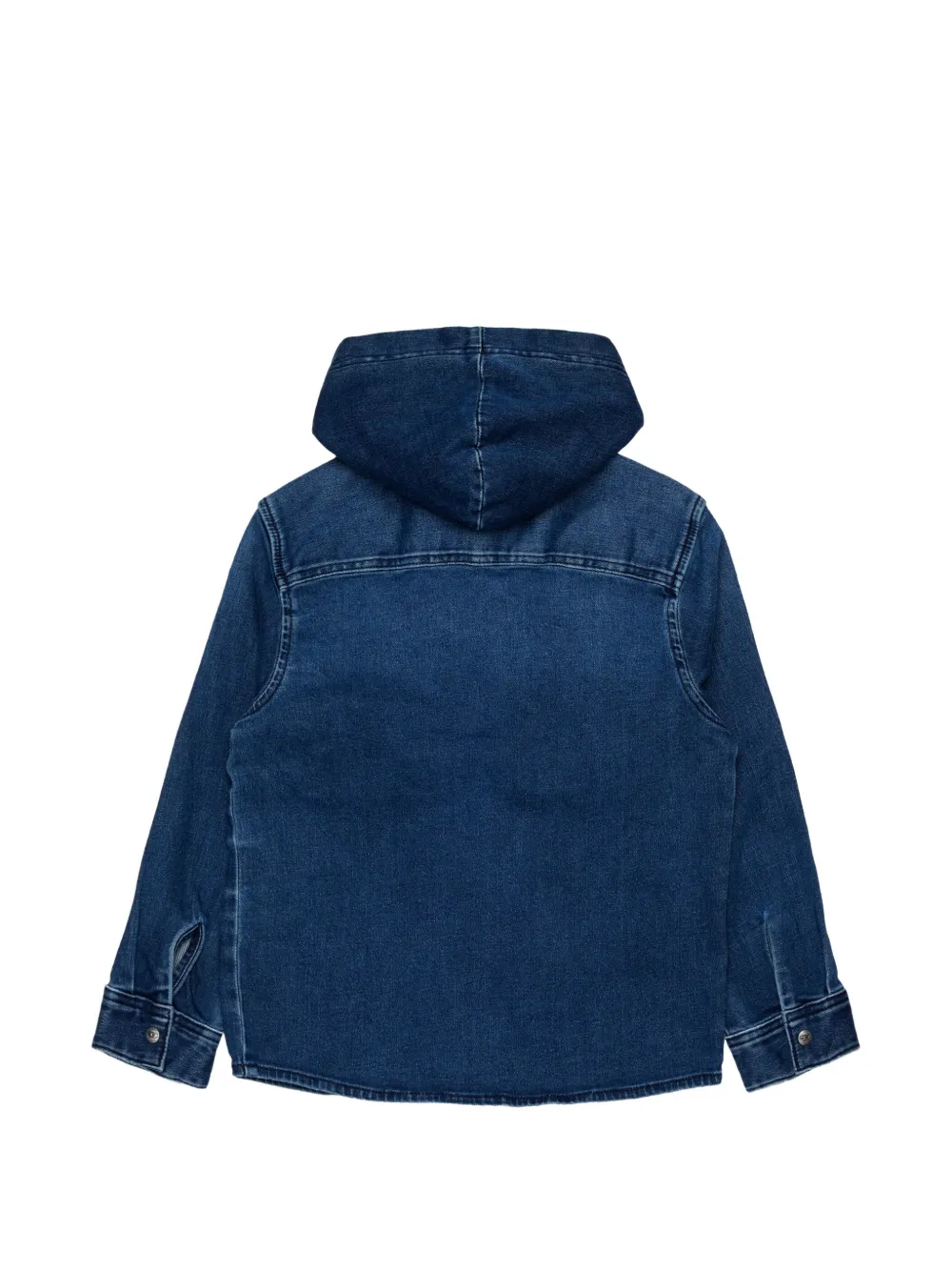 Diesel Kids Spijkershirt met capuchon Blauw