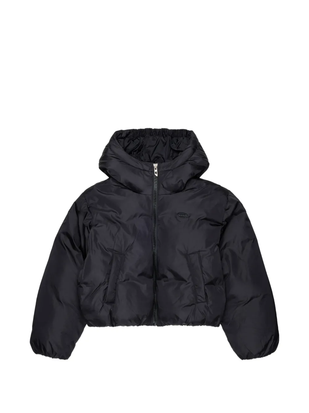 Diesel Kids Piumino con cappuccio - Nero