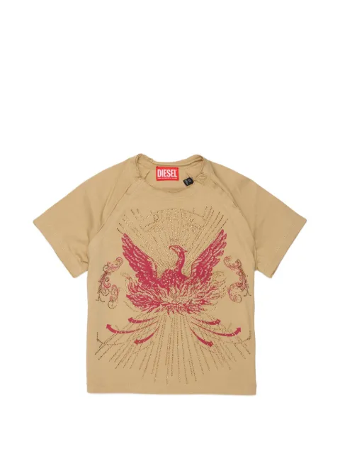 Diesel Kids playera con estampado gráfico