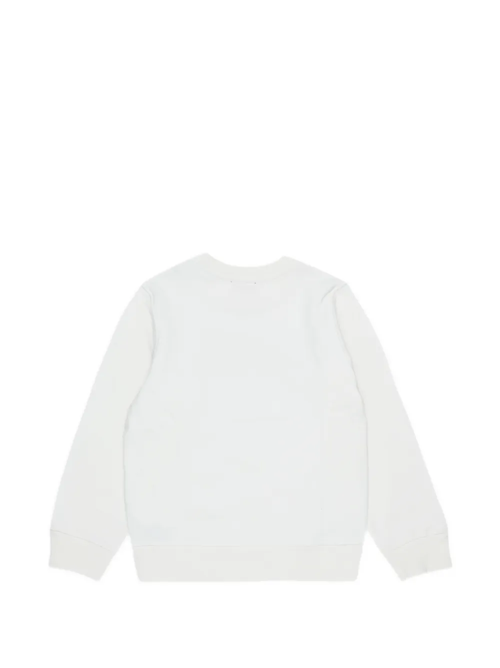 Diesel Kids Sweater met logoprint Wit