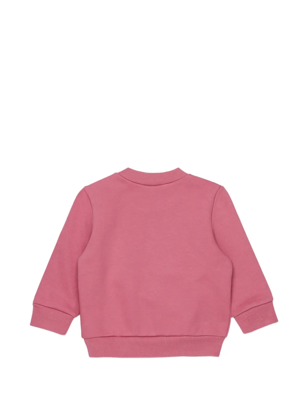 Marni Kids Sweater met logoprint en knopen op de schouders Roze