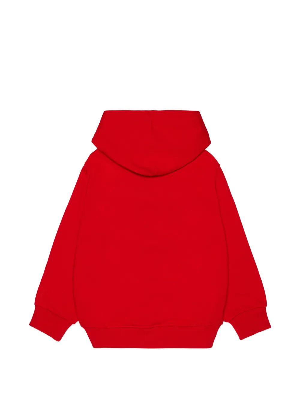 Diesel Kids Hoodie met logoprint Rood