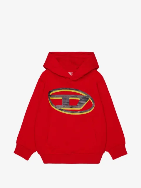 Diesel Kids logo-print hoodie