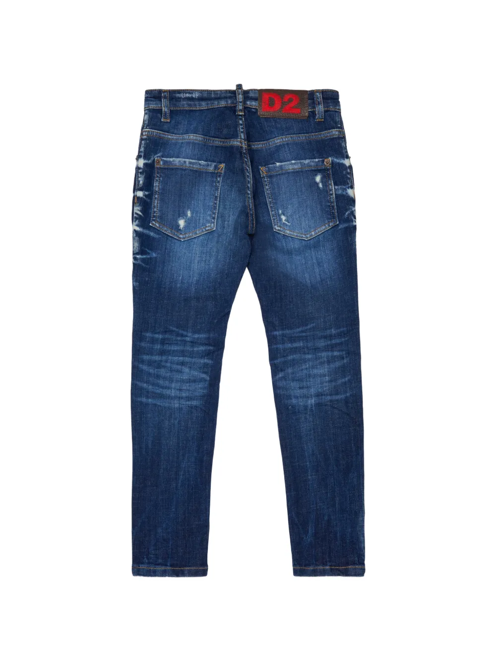 DSQUARED2 KIDS Slim-fit jeans Blauw