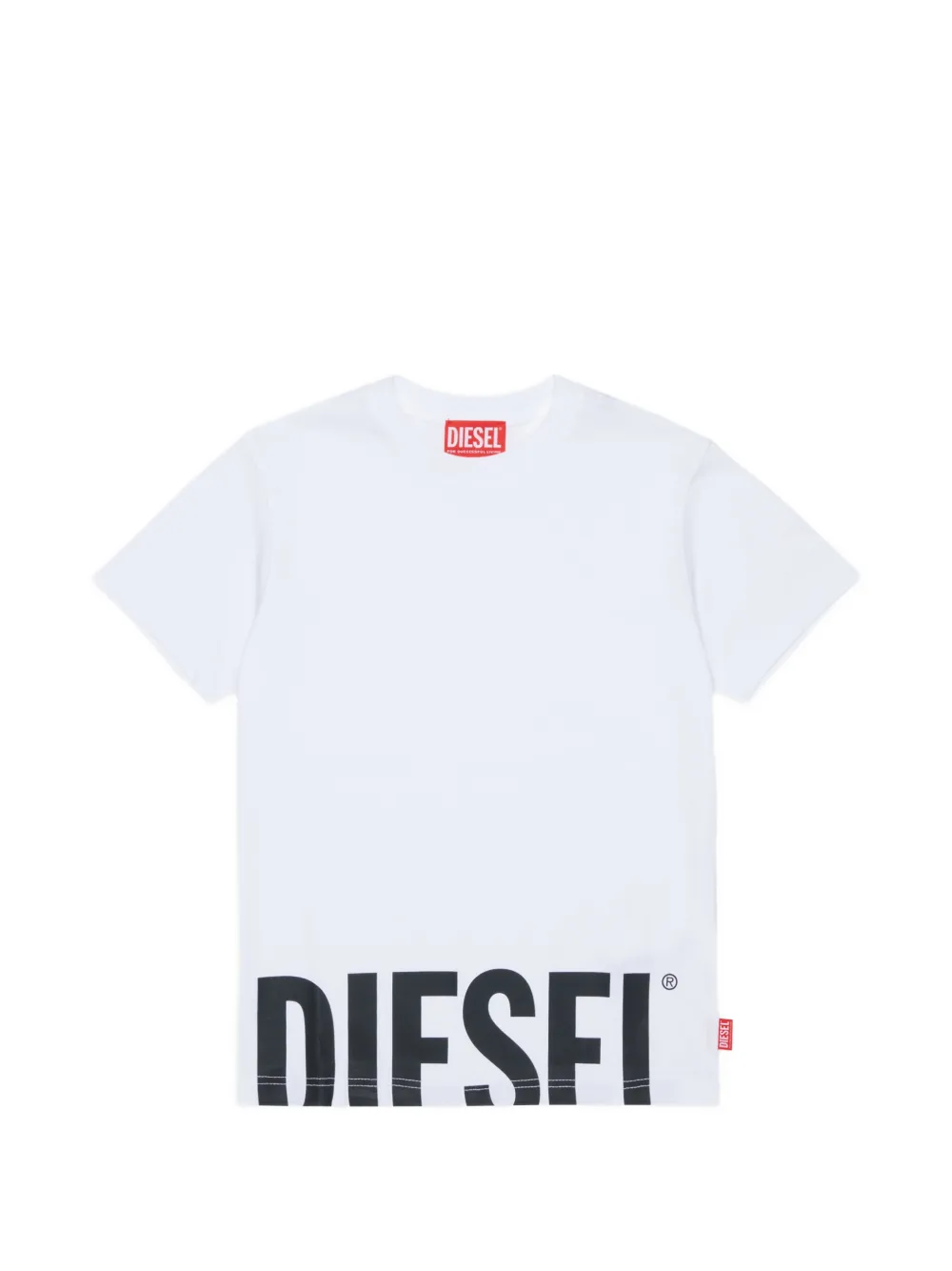 Diesel Kids T-shirt con logo - Bianco