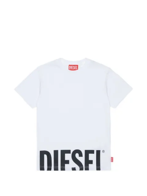 Diesel Kids 로고 프린트 티셔츠