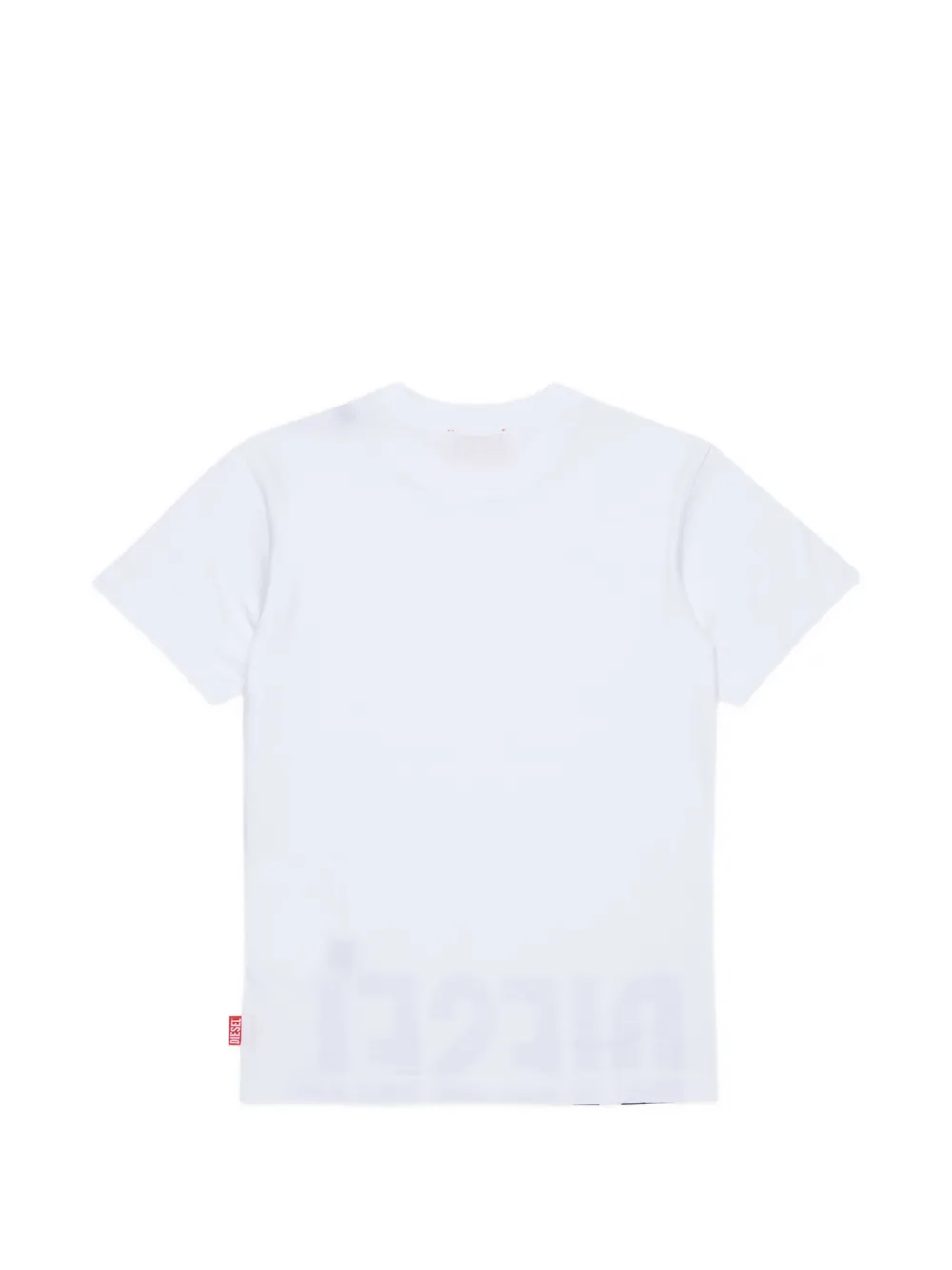 Diesel Kids T-shirt met logoprint Wit
