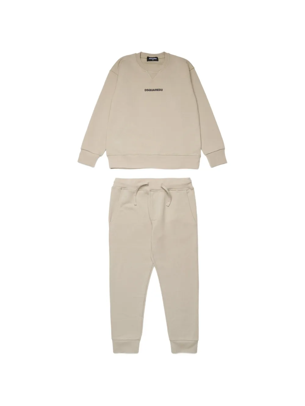 DSQUARED2 KIDS logo-print two-pieces set - Toni neutri